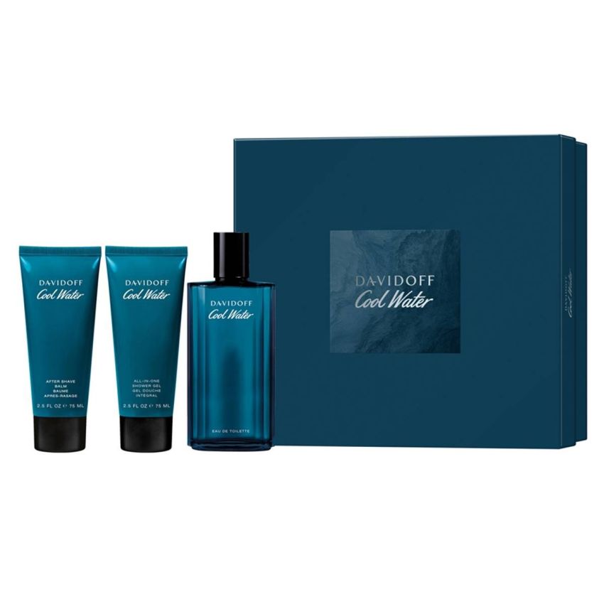 Davidoff Cool Water Man Edt 125Ml Asb 75Ml Sg 75Ml