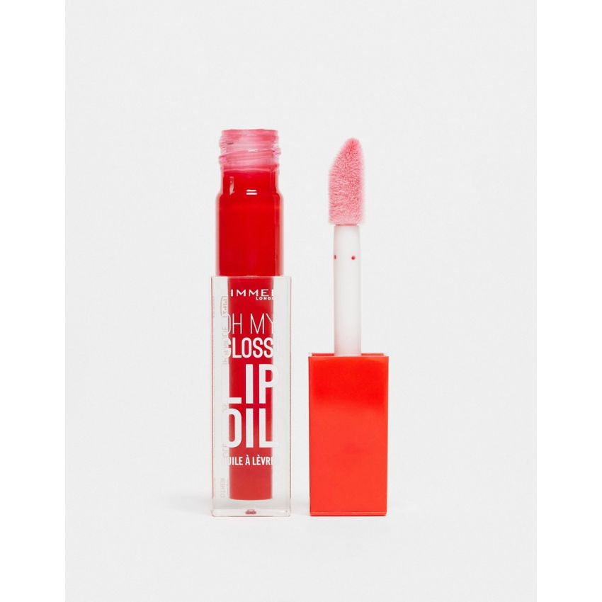 Rimmel London Oh My Gloss! Brillo Labial 004 Vivid Red 6Ml