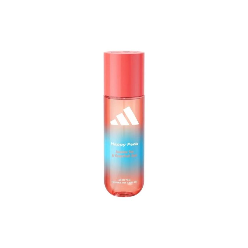 Adidas Vibes Woman Happy Feels Fragance Hair Y Body Mist 236Ml