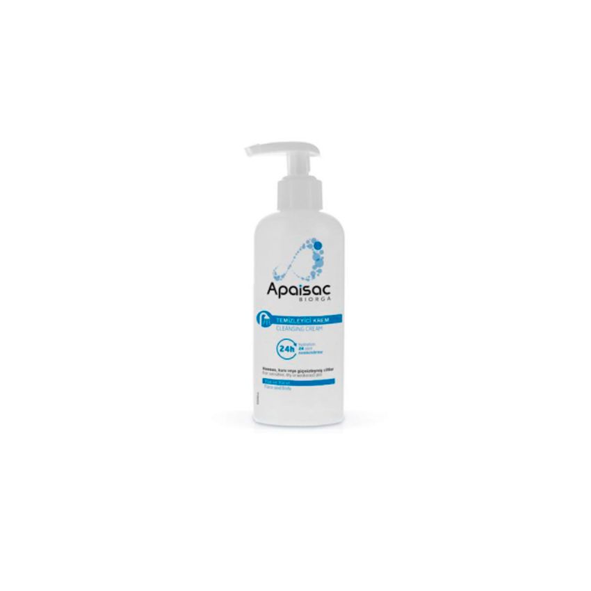 Apaisac Biorga Moisturising Cleansing Emulsion 24H 200Ml