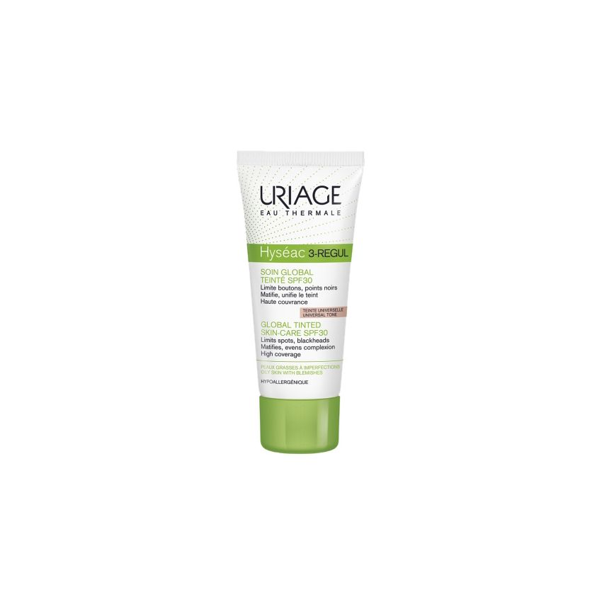 Uriage Hyséac 3-Regul Soin Global Teinté Spf30 Teinte Universelle 40Ml