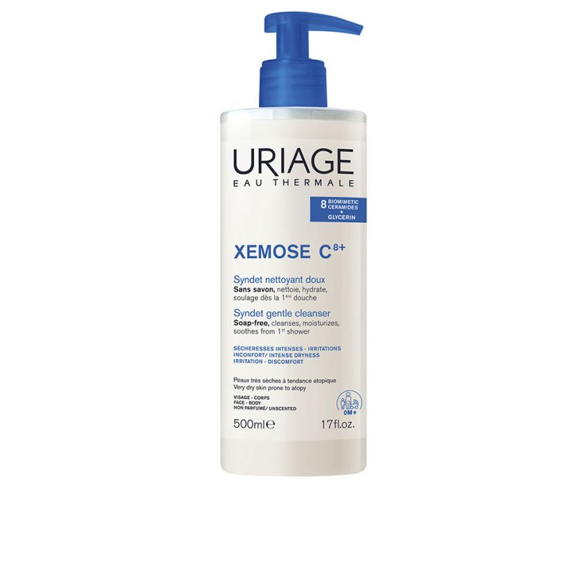 Xemose Gel Nettoyant Pour Peaux Sèches, Sujettes À L'Eczéma Atopique - 500 Ml