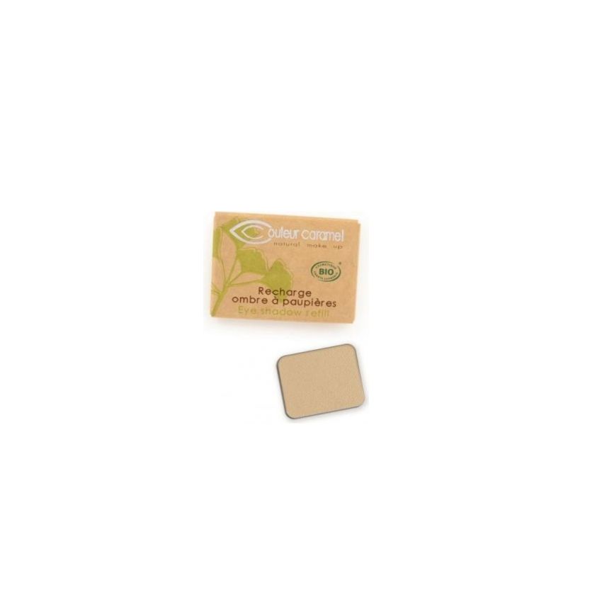 Couleur Caramel Caramel Sombra De Ojos N008 Beige Jaune Recarga 1Un