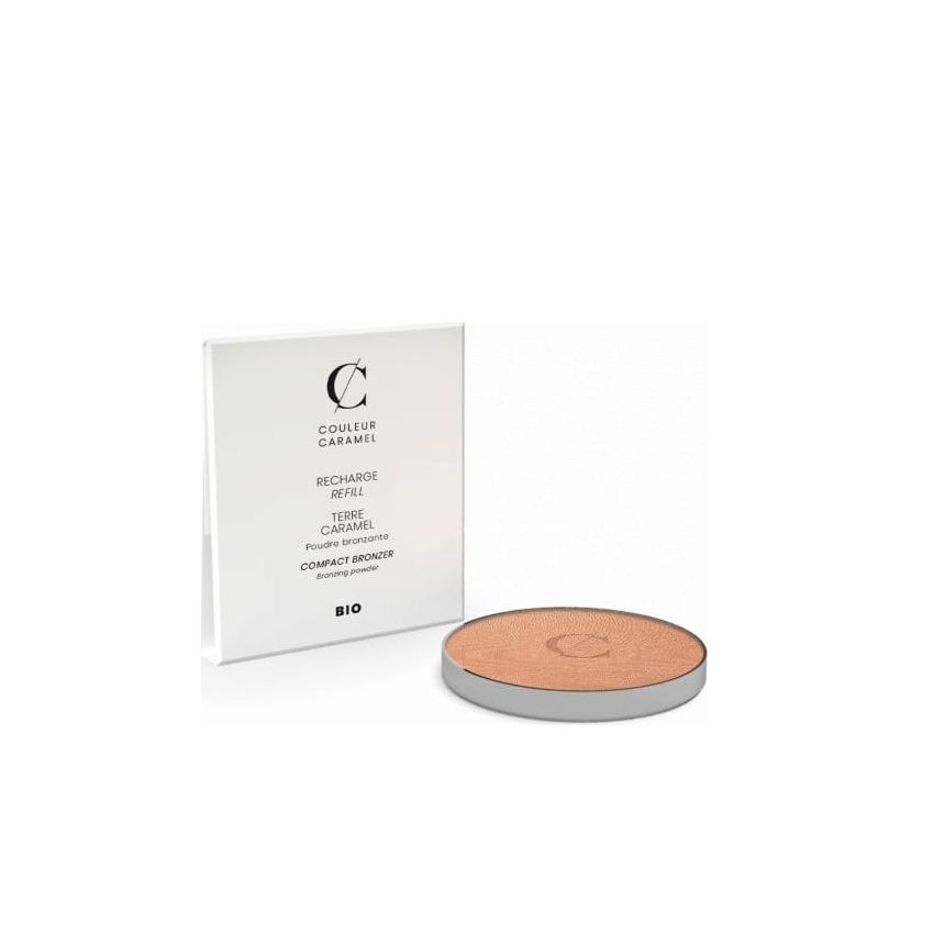 Couleur Caramel Caramel Terre Polvos Compactos N22 Brun Orange Recarga 1Un
