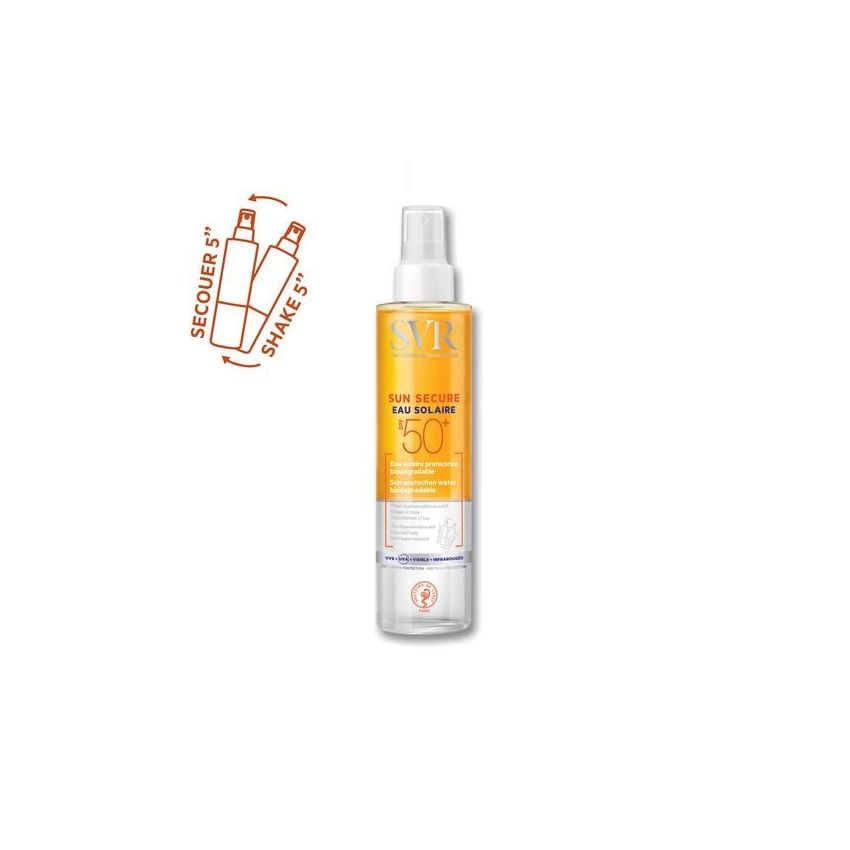 Svr Sun Secure Eau Solaire Protectrice Biodégradable