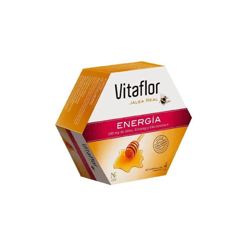 Vitaflor Gelée Royale Énergie 20 Fioles 200Ml