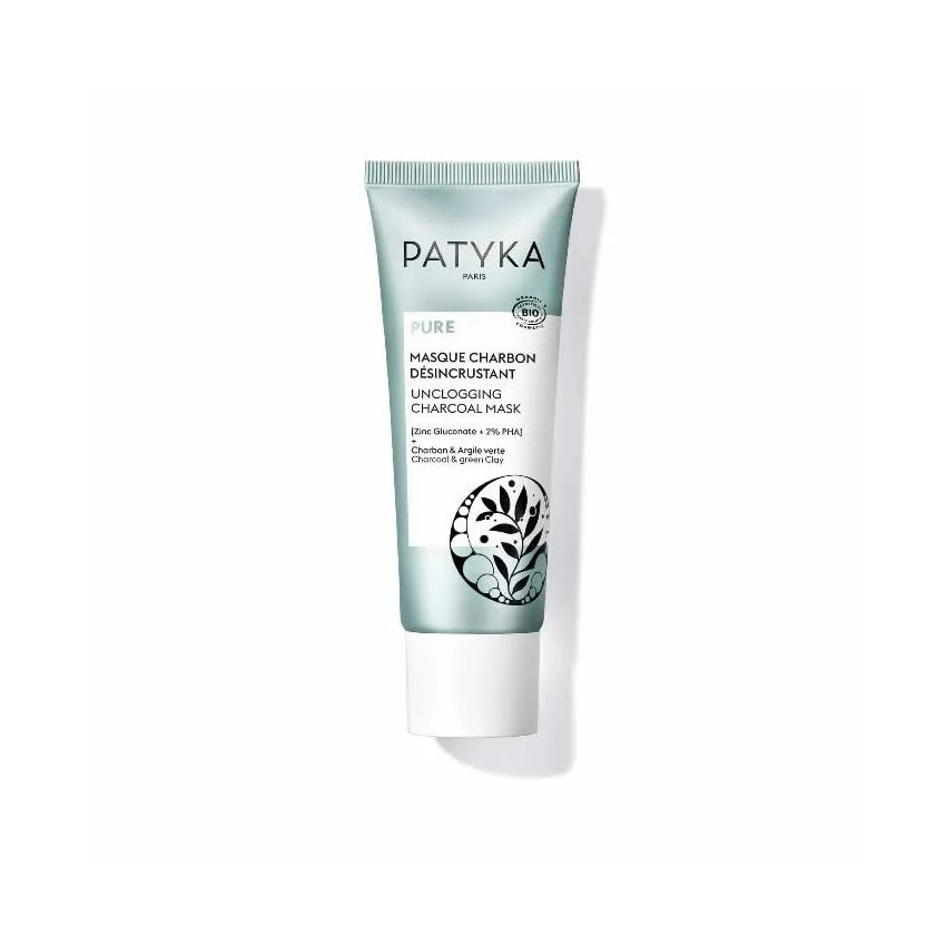 Patyka Pure Masque Charbon Désincrustant Bio 50 Ml
