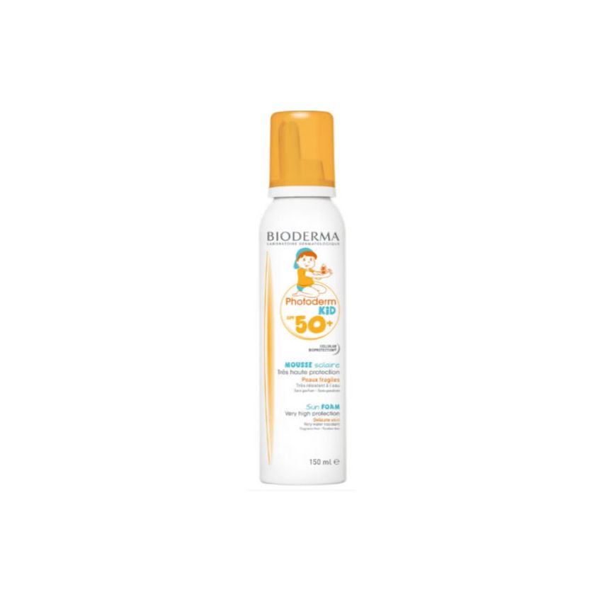 Bioderma Photoderm Kid Spf50 Mousse Peaux Fragiles 150Ml
