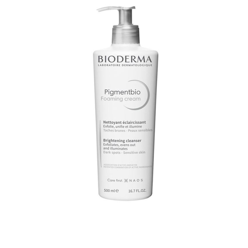 Crème Nettoyante Moussante Illuminateur Pigmentbio - 500 Ml