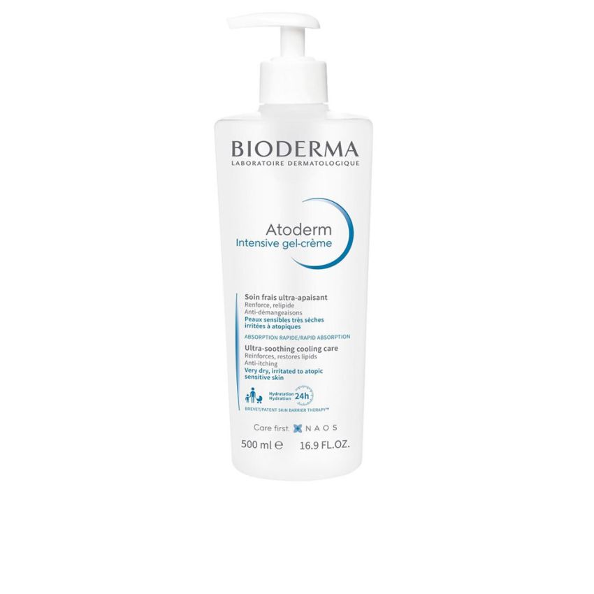 Atoderm Intensive Gel-Crema Cuidado Diario Pieles Atópicas - 500 Ml