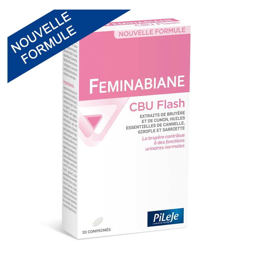 Pileje Feminabiane C.U.Flash 20 Comprimés