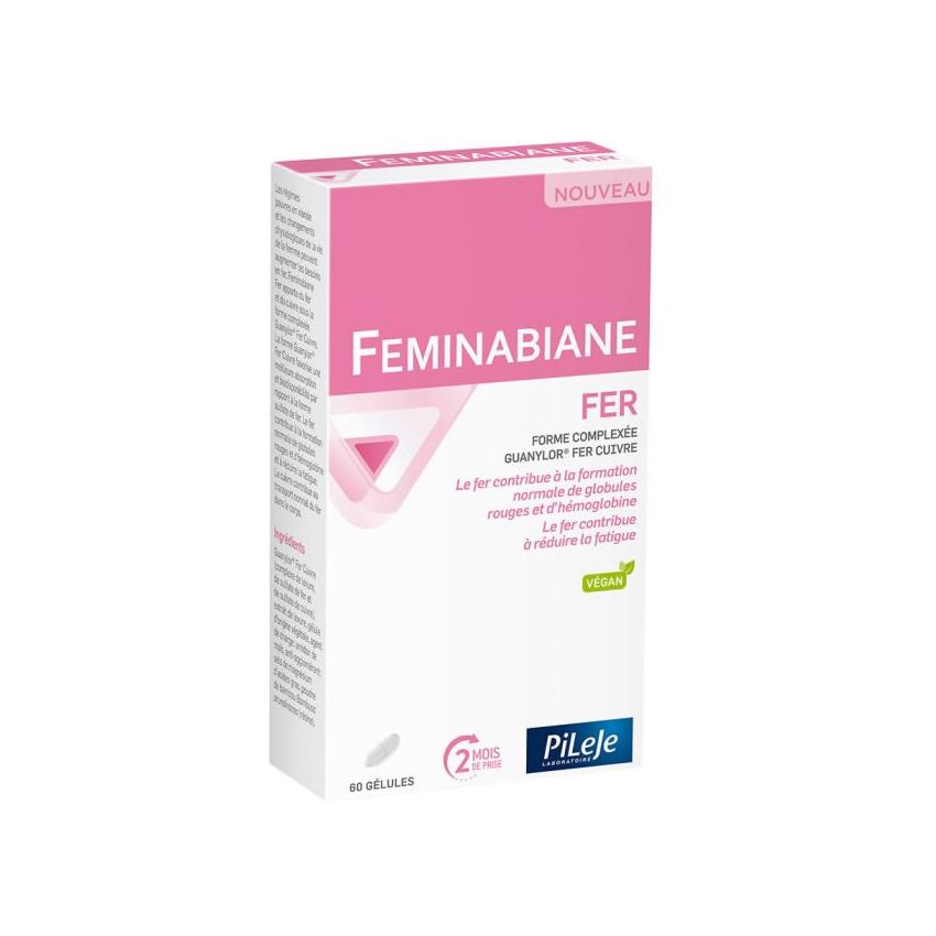 Pileje Feminabiane Fer 60 Capsules