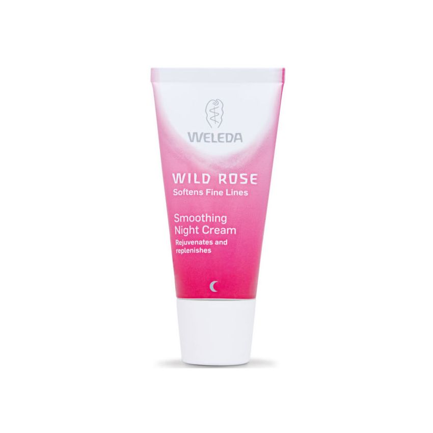 Weleda Crème De Nuit Lissante À La Rose Musquée Bio 30Ml