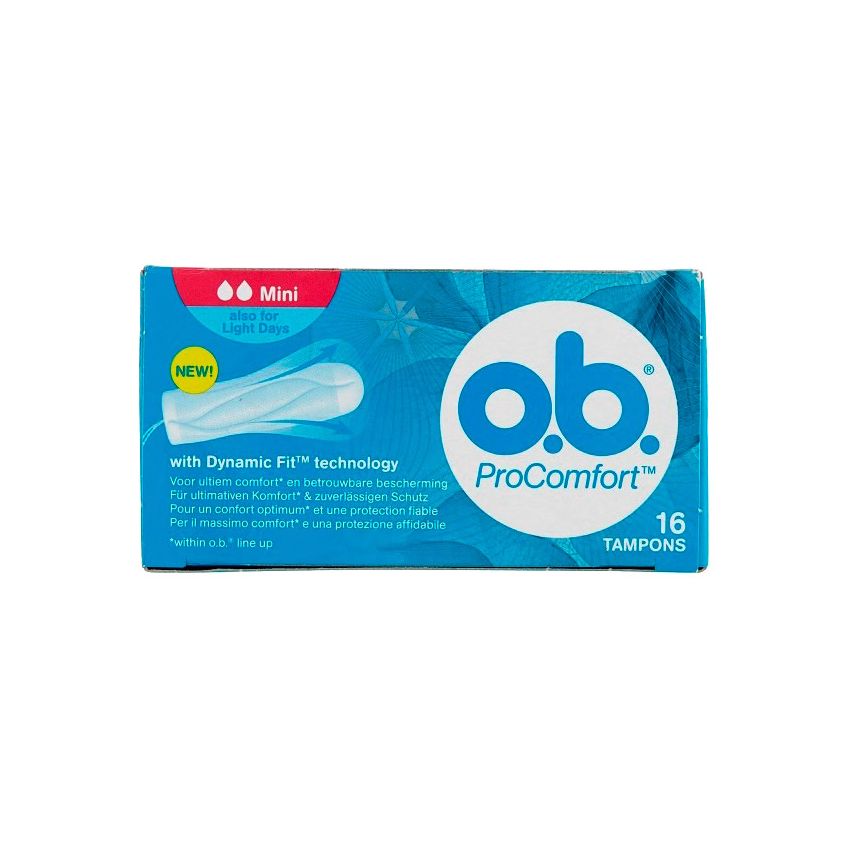 O.B. Procomfort 16 Tampons Mini