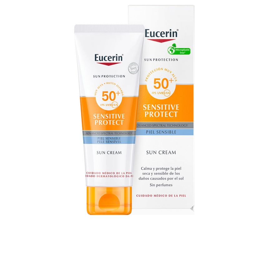 Crème Sun Sensitive Protect Peau Sèche Spf50+ - 50 Ml