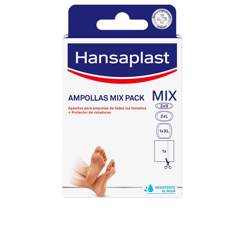 Hp Foot Expert Mix Ampoules Pansements 4 Tailles - 6 U
