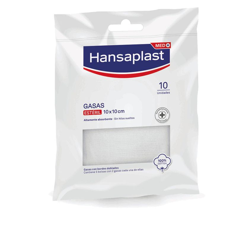 Hansaplast Compresses De Gaze Souple 10U 10X10Cm