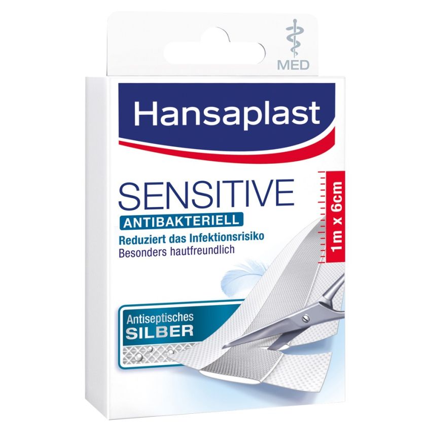 Hansaplast Med Sensitive 1Mx6Cm 1Pc