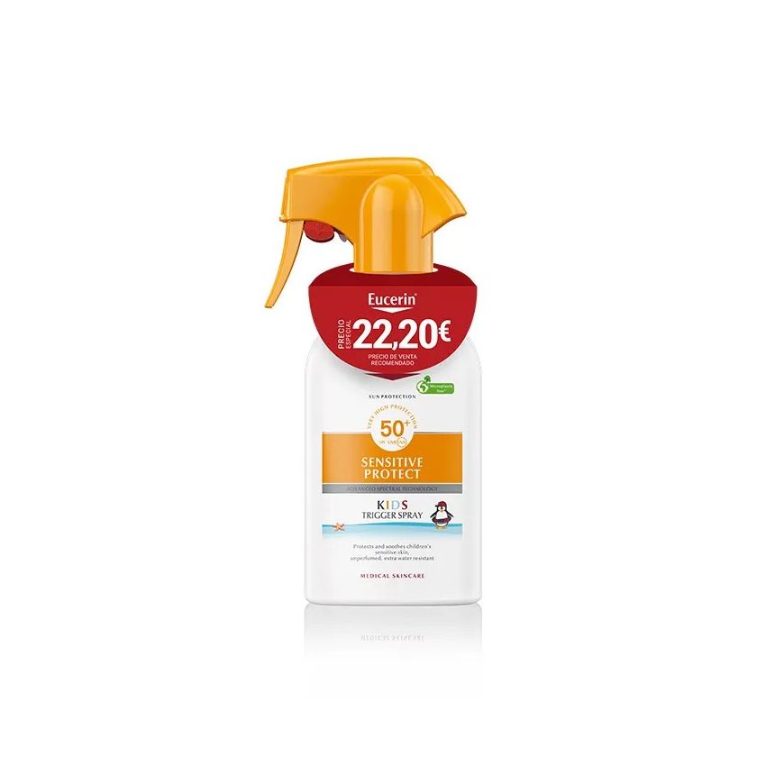 Eucerin Sun Sensitive Protection Kids Spray Spf50 250Ml