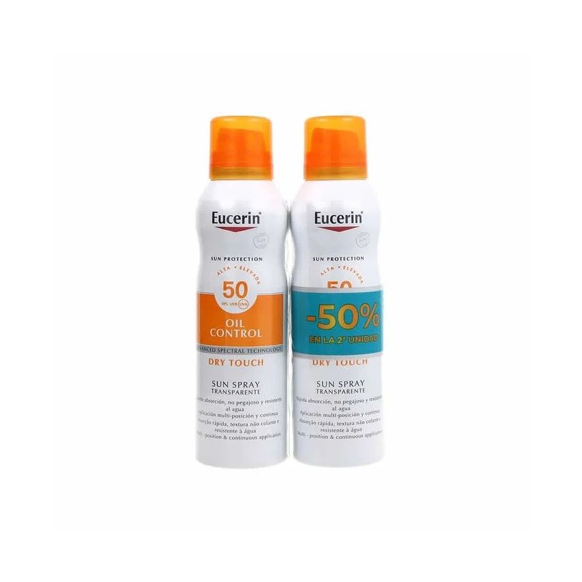 Eucerin Oil Control Dry Touch Spf50 2X200Ml
