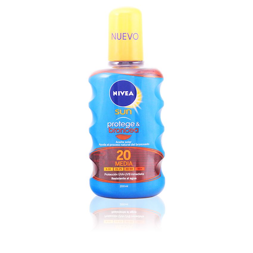 Sun Protege & Broncea Aceite Spf20 Spray - 200 Ml