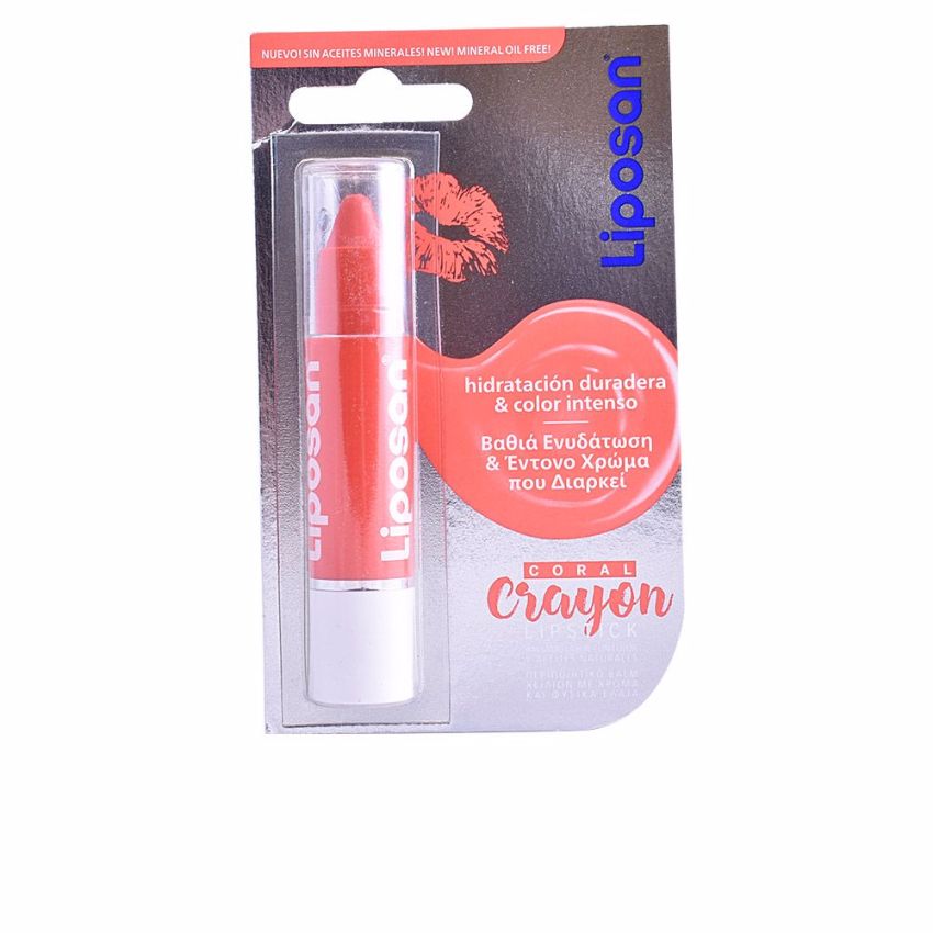 Liposan Crayon Baume À Lèvres Avec Couleur Coral