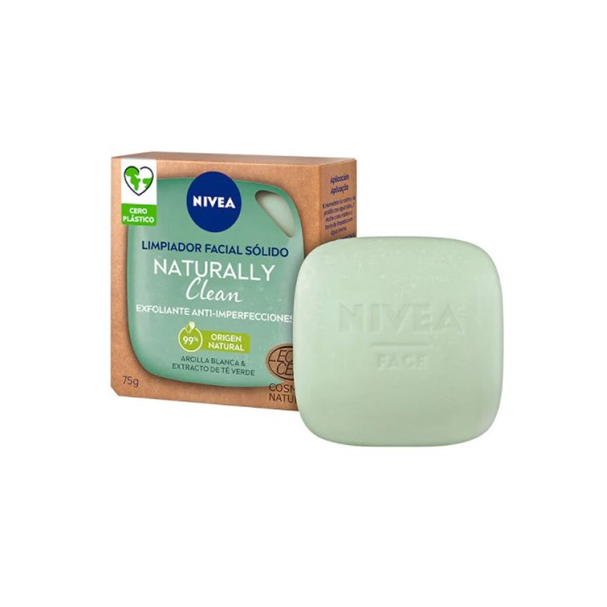 Nivea Naturally Clean Gommage Anti-Imperfections À L'Argile Blanche 75G