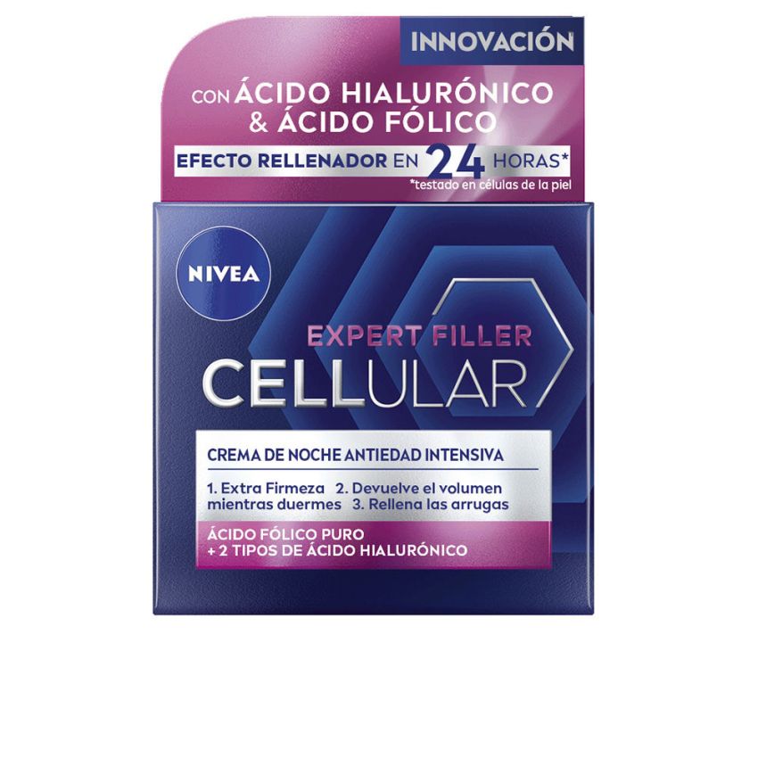 Cellular Filler Crème De Nuit Hyaluronique & Folique - 50 Ml
