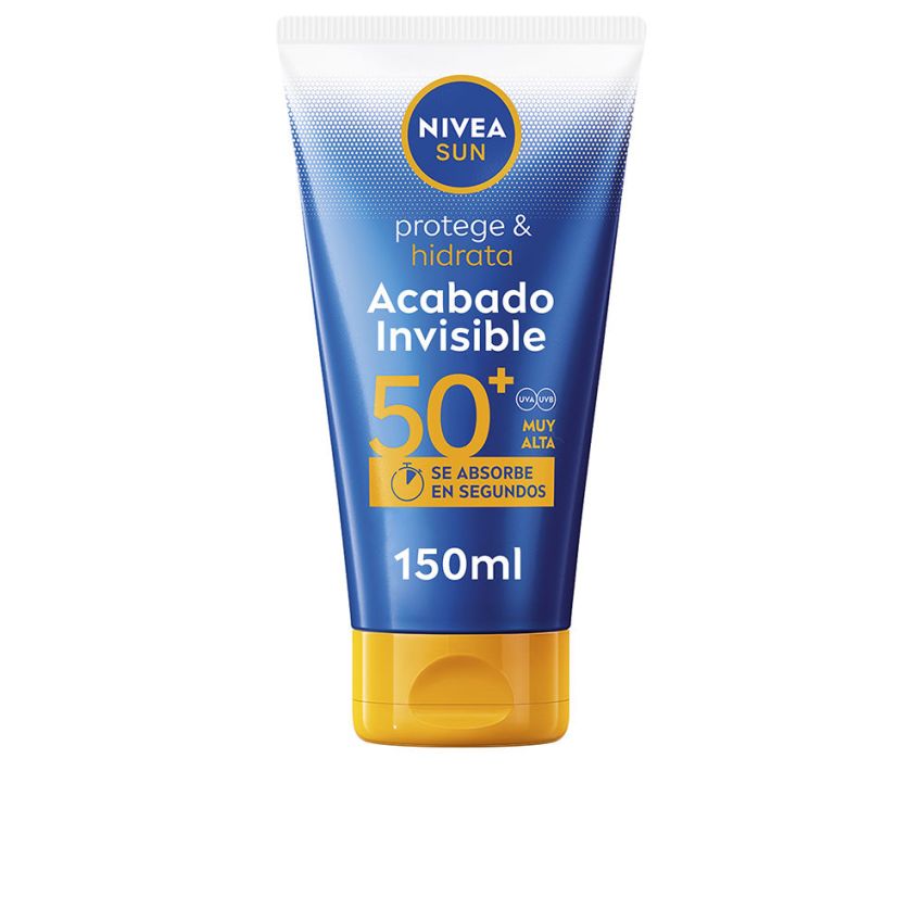 Lotion Solaire Finition Invisible Spf 50+ Protège Et Hydrate - 150 Ml