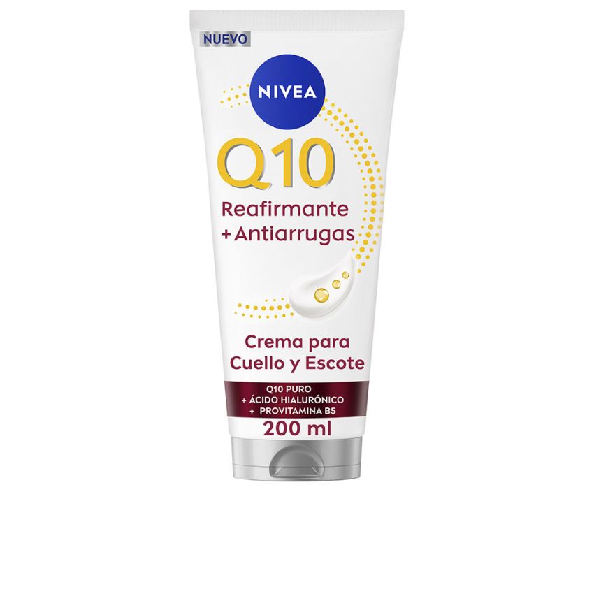 Crème Anti-Rides Raffermissante Q10+ Pour Le Cou Et Le Décolleté - 200 Ml
