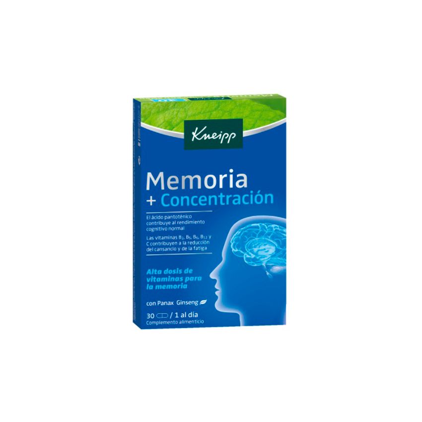 Kneipp Mémoire Concentration 30 Caps