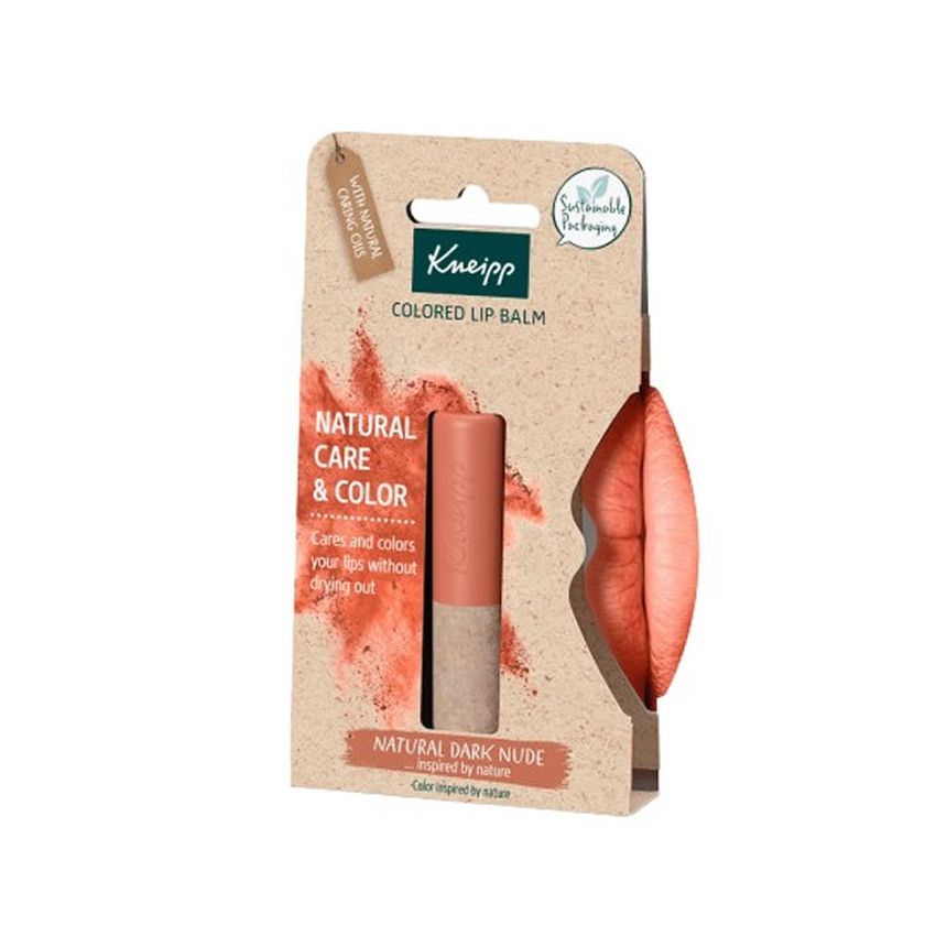 Kneipp Colored Lip Balm Natural Dark Nude 3,5G