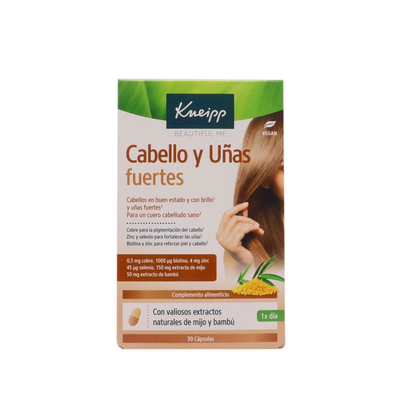 Kneipp Cheveux Et Ongles Forts 30 Gélules