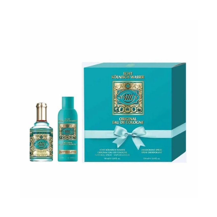 4711 Original Eau De Cologne Spray 90Ml + Deodorant Spray 150Ml - Pack Of 2