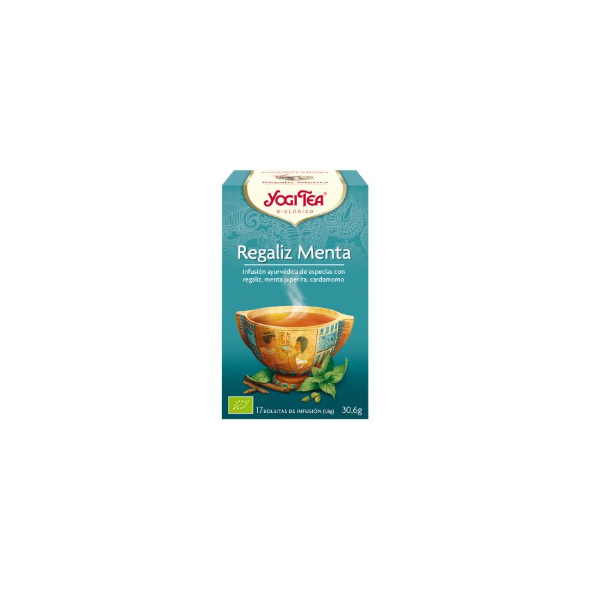 Yogi Tea Regaliz Y Menta 17 X 1,8G