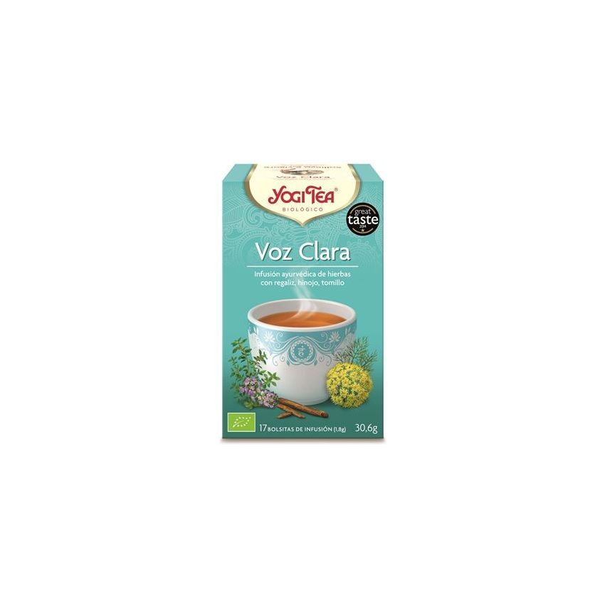 Yogi Tea Voz Clara 17 Bolsitas