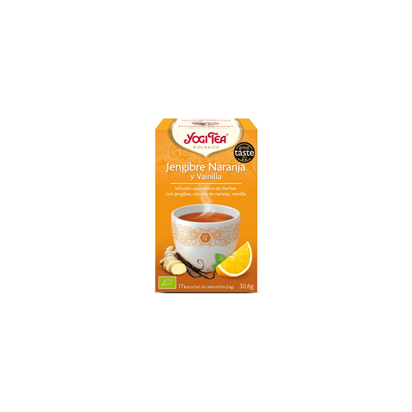 Yogi Tea Yogi Jengibre-Vainilla-Naranja 2G X 17 Bolsitas