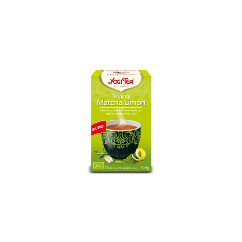 Yogi Tea Te Verde Matcha Limon 17 Filtros X 1,8G