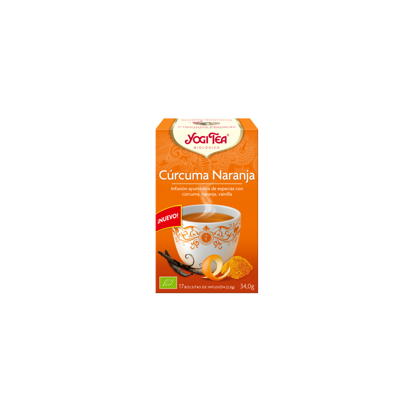 Yogi Tea Curcuma Naranja 17 X 2G