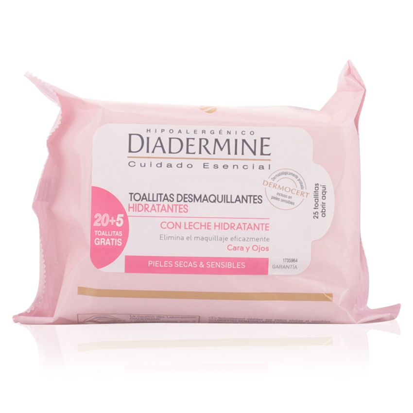 Lingettes Demaquillantes Hydratantes Peaux Sèches Et Sensibles - 25 U