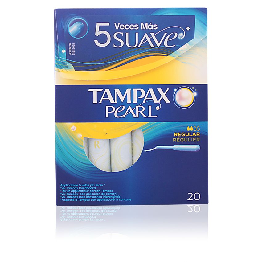 Tampon Régulier Tampax Pearl - 20 U