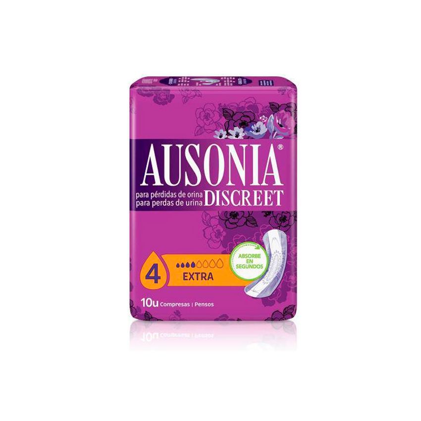 Ausonia Discreet Extra Urine Loss Compresses 10U