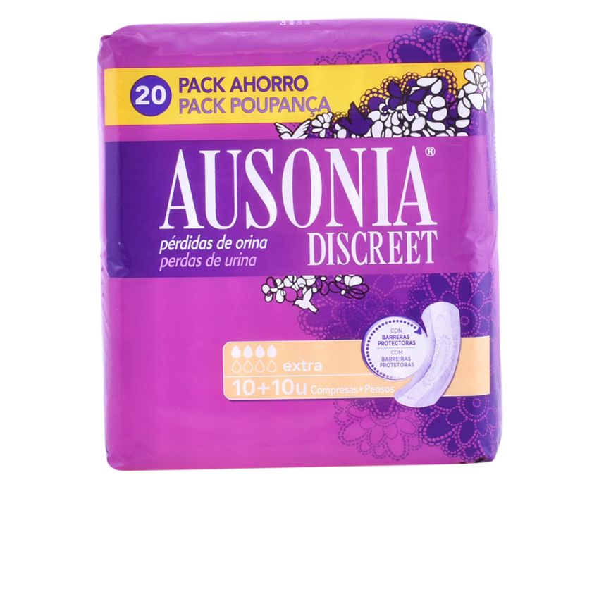 Ausonia Discreet Extra Erviettes Hygiéniques 20 Unités