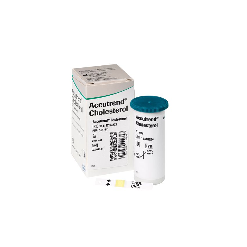 Accutrend Bandes De Test De Cholestérol 5U