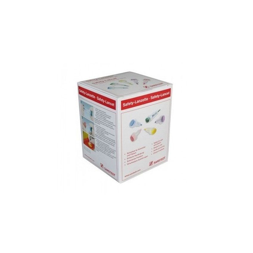Accu-Chek Safety  Lanzette Sarstedt Safe-T-Pro Plus 200 Lancetas
