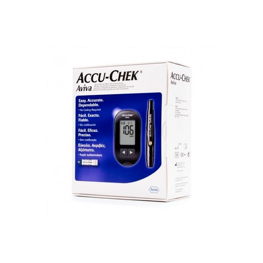 Accu-Chek Aviva Jeu De Glucomètres