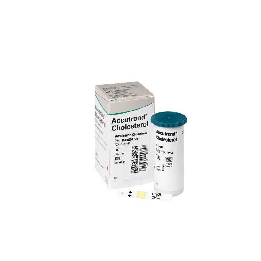 Accutrend Cholesterol 25 Strips