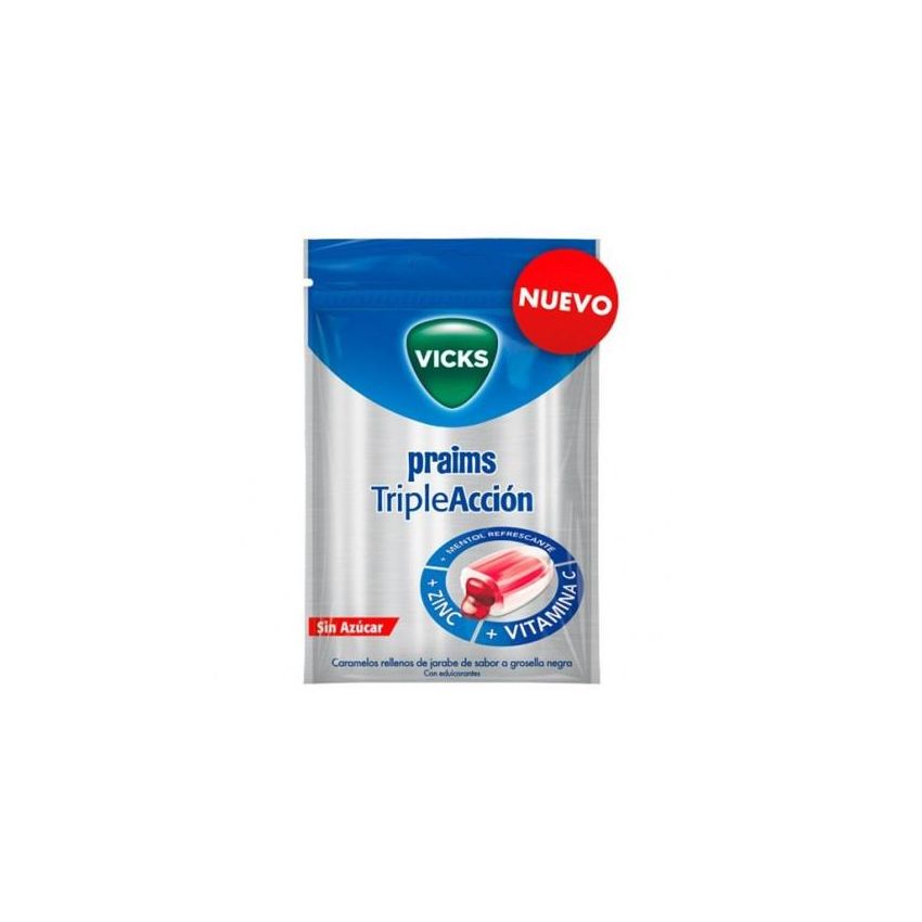 Vicks Praims Triple Acción Bolsa 72G