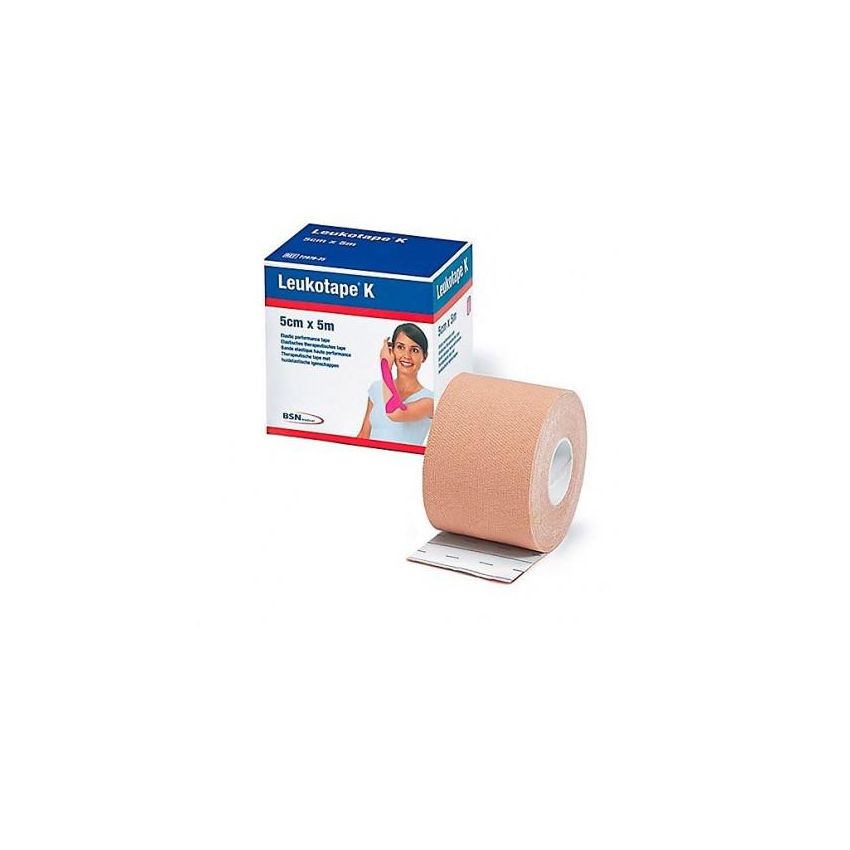 Bsn Medical Leukotape K Neuro Muscular Tecnical Bandage Vnm Beige 5 Cm X 5 Cm X 5 C