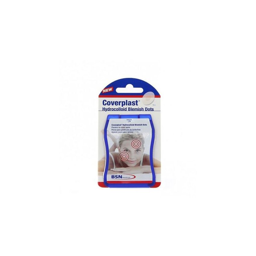 Coverplast Apósito Facial Dots Diámetro 12 Mm 15 Unidades Bsn Medical